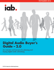 IAB Digital Audio Buyer’s Guide 2.0