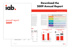 2009 IAB Annual Report