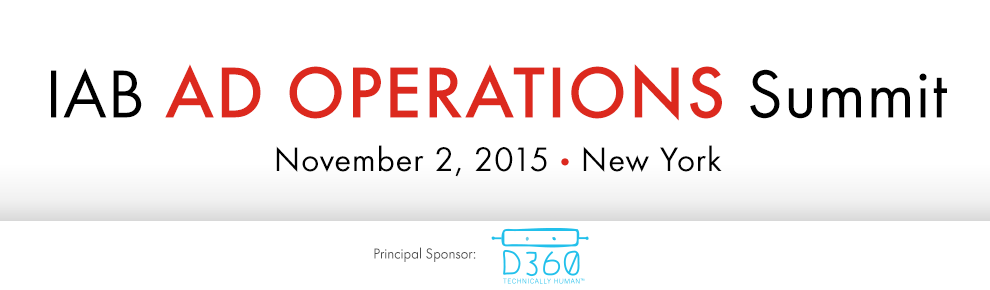 IAB Ad Operations Summit 2015