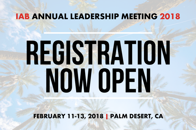 IAB Annual Leadership Meeting 2018 5