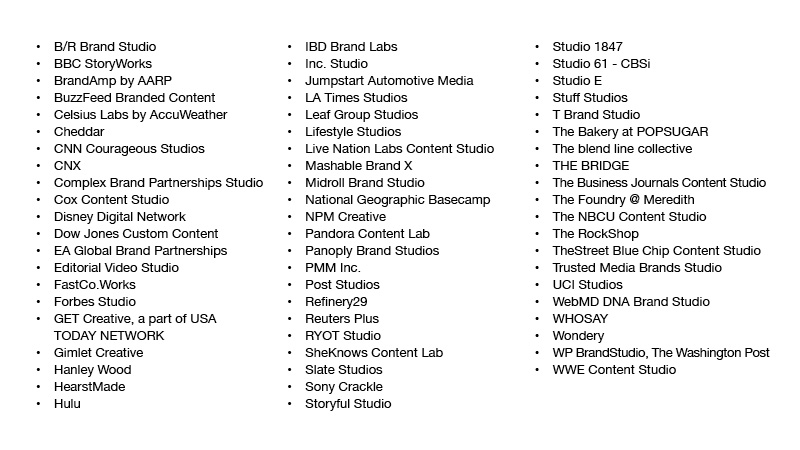 Introducing the IAB Publisher Content Studio Directory