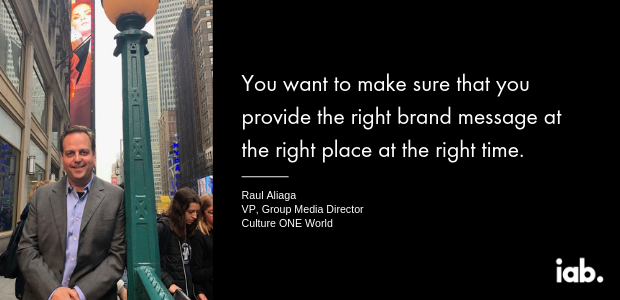 Advertisers of New York: Raul Aliaga, Culture ONE World 1