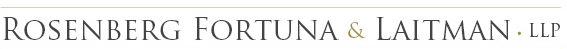Rosenberg Fortuna & Laitman, LLP Rosenberg Fortuna & Laitman, LLP