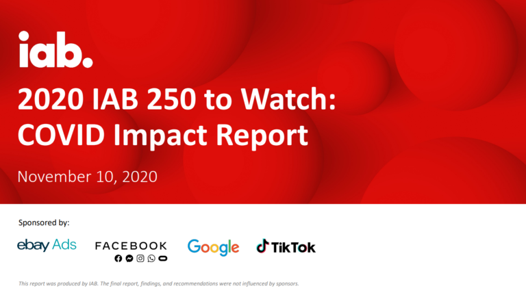 IAB 250 Direct-to-Consumer Brands to Watch: COVID Impact Report