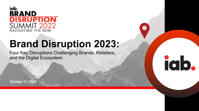 Brand Disruption 2023: Four Key Disruptions Challenging Brands, Retailers, and the Digital Ecosystem