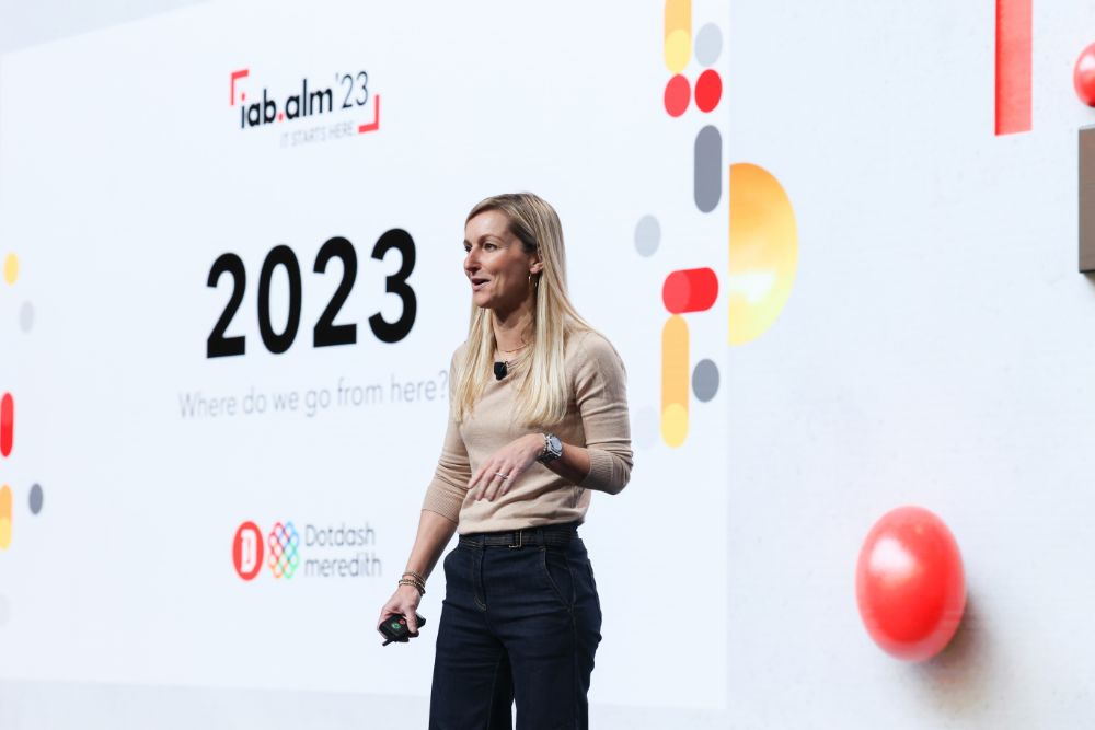 2023 IAB ALM: Remarks from Incoming IAB Chair - Alysia Borsa Chief Business Officer and President, Lifestyle, Dotdash Meredith