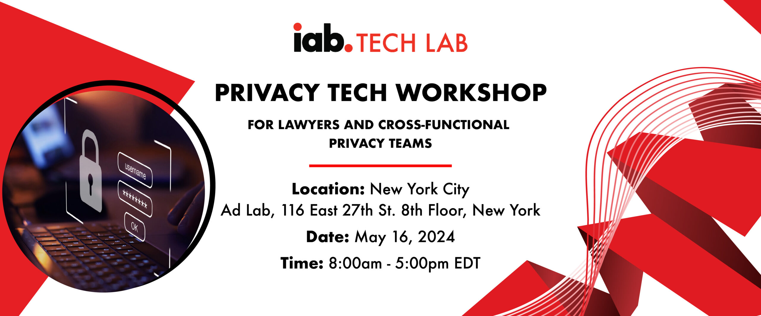 Privacy Tech Workshop For Lawyers And Cross-Functional Privacy Teams – NYC