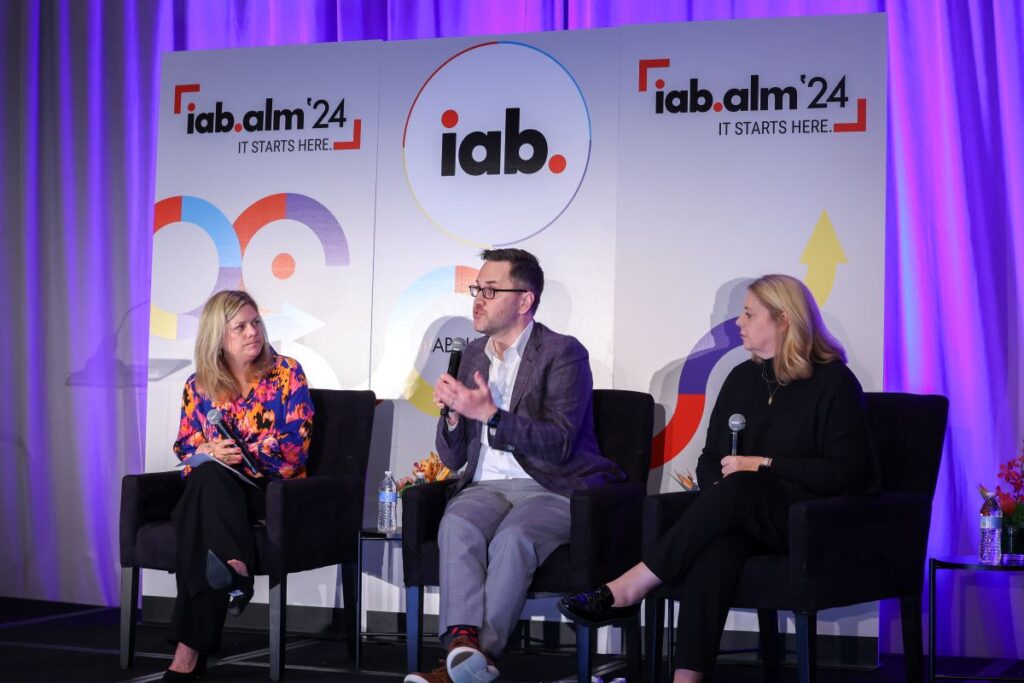IAB ALM 2024 | Adweek’s Marketing Vanguard CMO Breakfast by Jenny Rooney, Chief Experience Officer, Adweek; Justin Holmes, VP of Marketing and Public Policy, Zipcar; Nicole Williams, Head of Events, Adobe