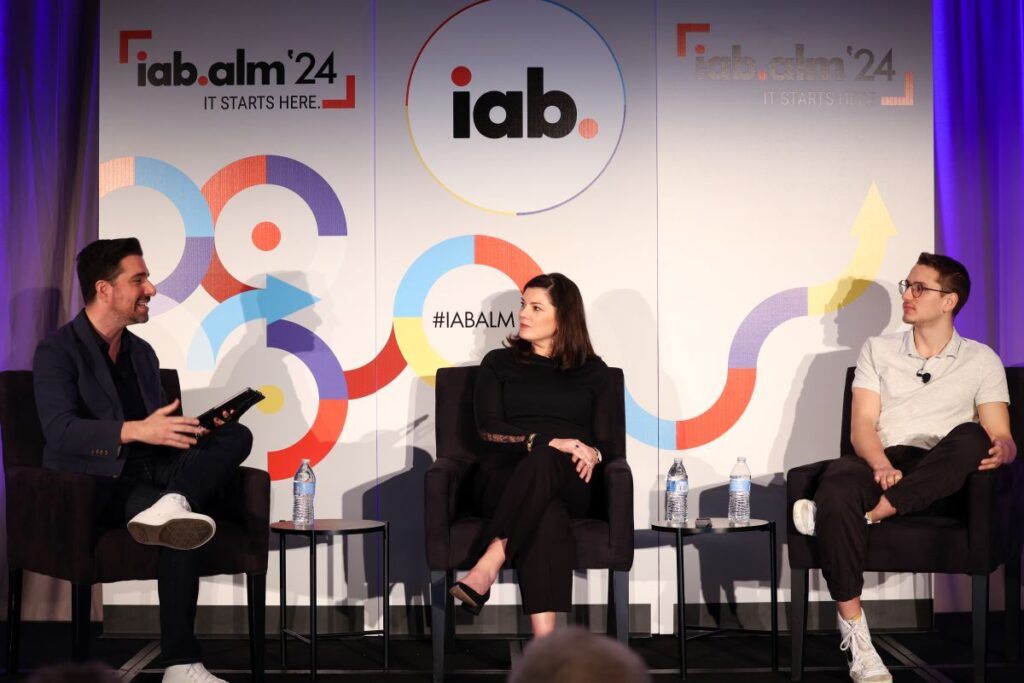IAB ALM 2024 |  Breakfast &amp; Creator Chat with YouTube: Fast Forward: How the Creator Economy Meets the AI Opportunity by Jack Koch, SVP, Research and Insights, IAB; Kristen O’Hara, VP, Agency, Platforms &amp; Client Solutions, Google; Dylan Lemay, Creator
