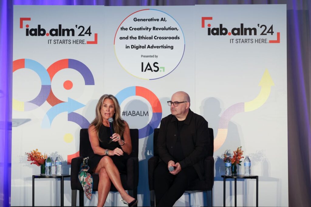 IAB ALM 2024 |  Track A, The State of AI + Women by Shelley Zalis, CEO, The Female Quotient; Shelly Palmer, Chief Executive Officer, The Palmer Group