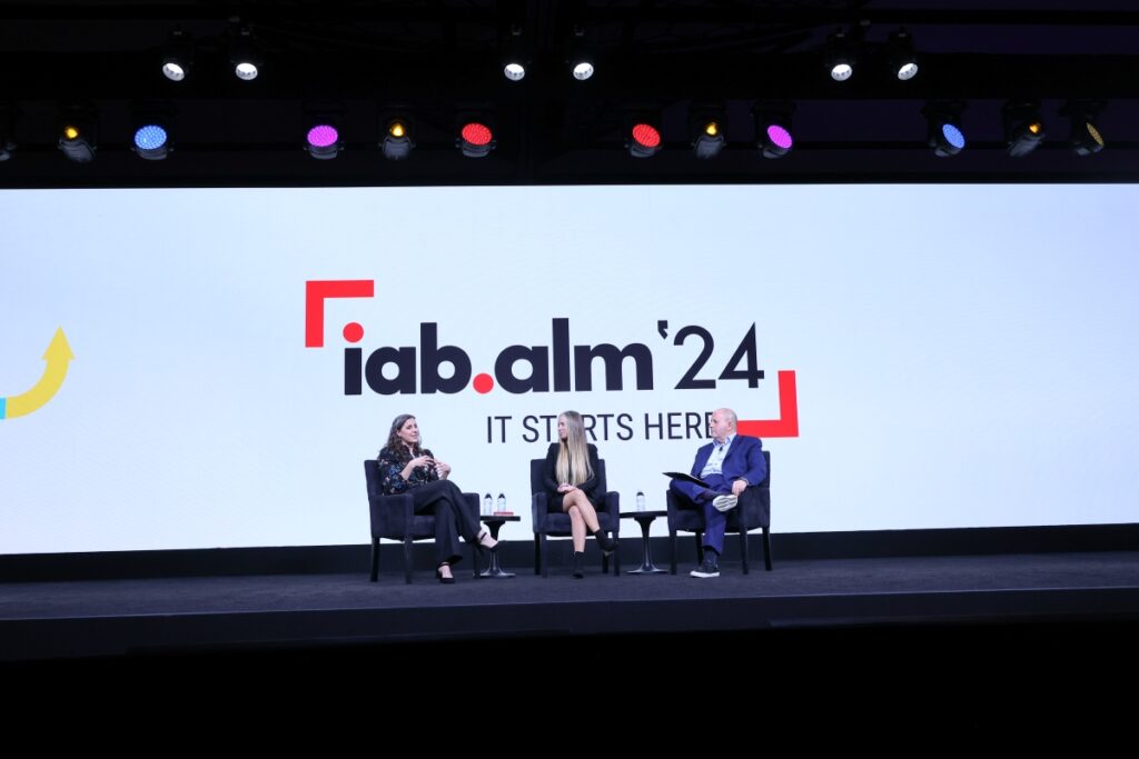 IAB ALM 2024 | Thinking Like a Futurist: Navigating Tomorrow’s Marketing Landscape Today by Jen Brace, Chief Futurist, Ford; Debora Kantt, Executive Director, Futurist, Strategic Foresight & Future Studies Lead, JP Morgan Chase; David Cohen, Chief Executive Officer, IAB