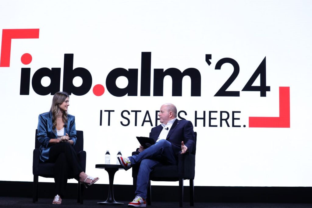 IAB ALM 2024 | Authentic Narratives: A Fireside Chat with Victoria Garrick Browne on Creativity, Genuine Storytelling, and Mental Health Advocacy by Victoria GarricK Browne, TedTalk Speaker and David Cohen, Chief Executive Officer, IAB