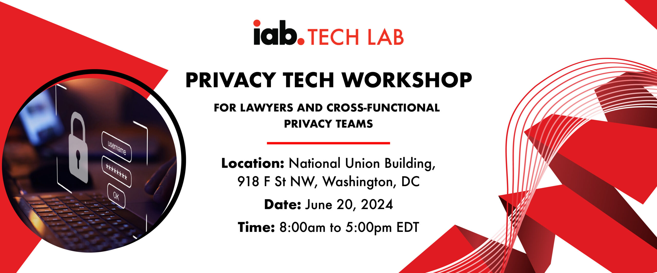 Privacy Tech Workshop for Lawyers and Cross-Functional Privacy Teams – D.C.