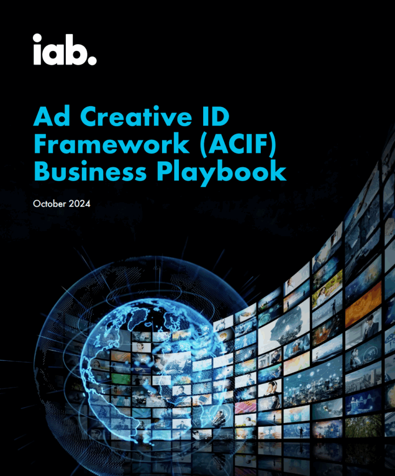 Ad Creative ID Framework (ACIF) Business Playbook