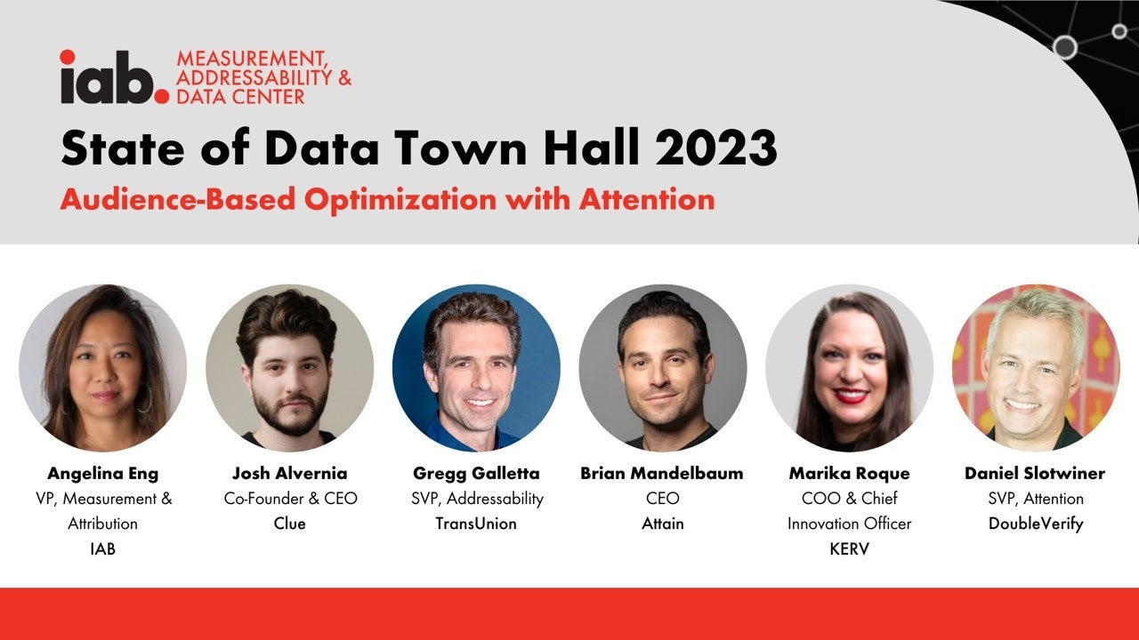 State of Data Webinar: Audience-Based Optimization with Attention