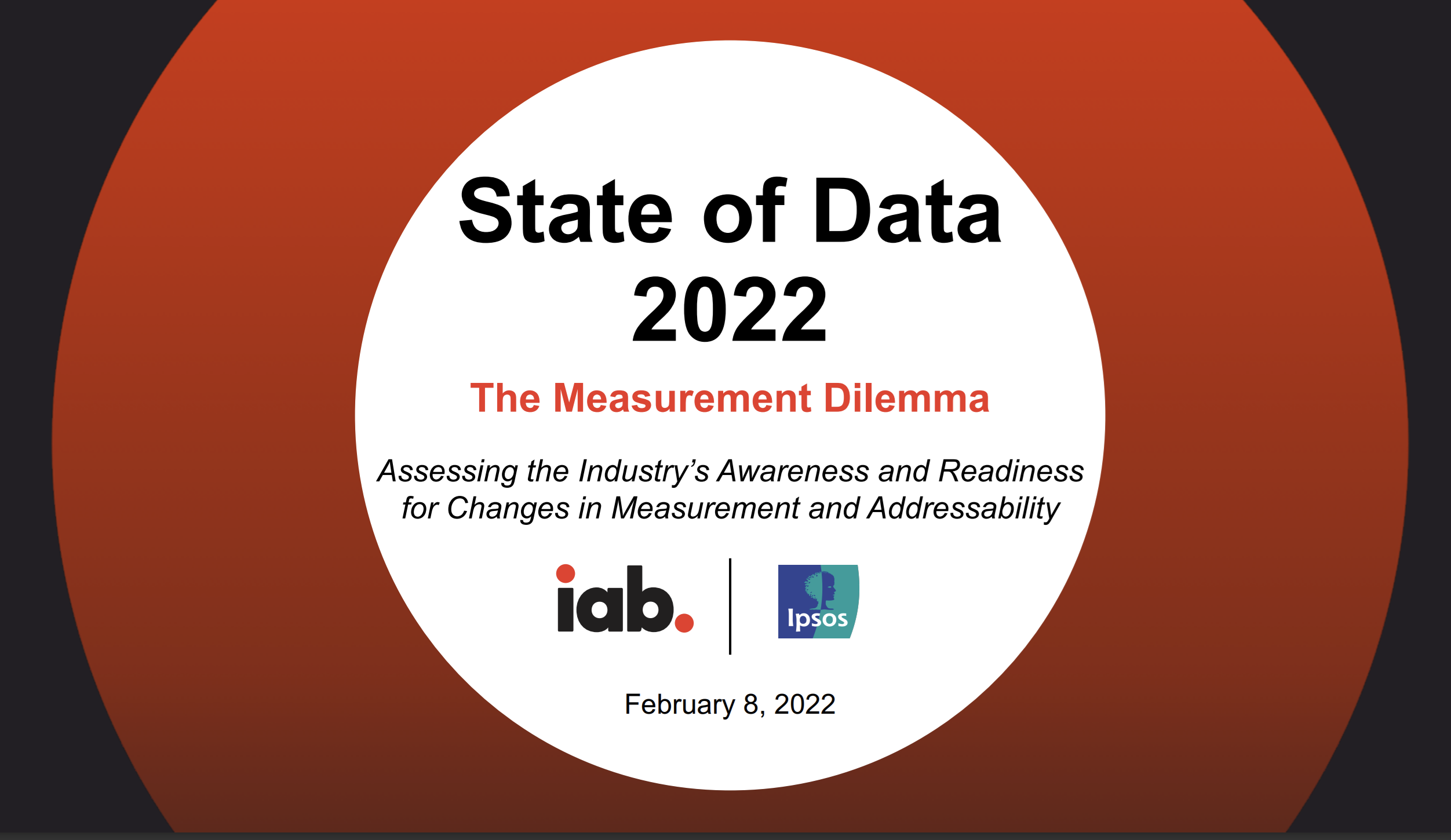 IAB State of Data 2022 (Part I)