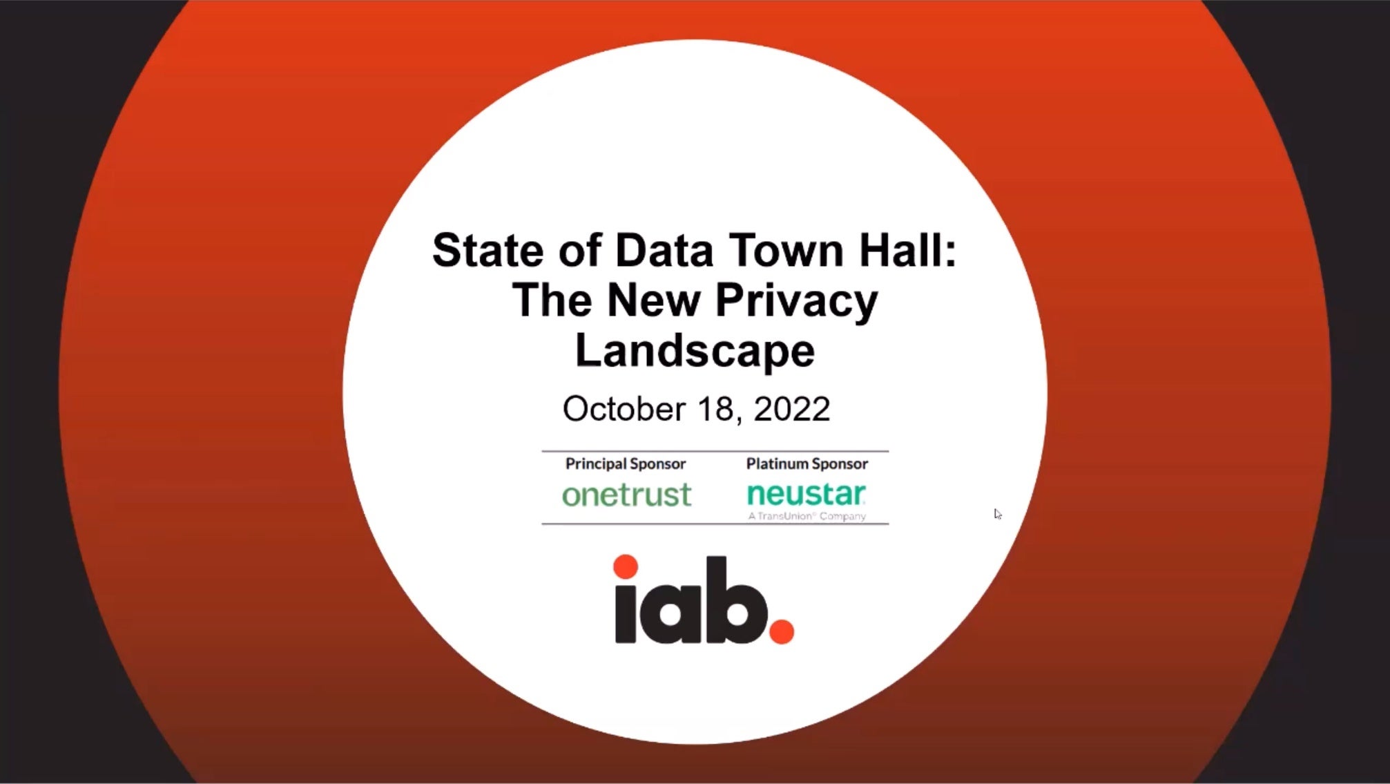 State of Data Webinar: The New Privacy Landscape