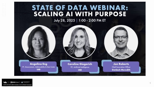 State of Data Webinar: Scaling AI with Purpose