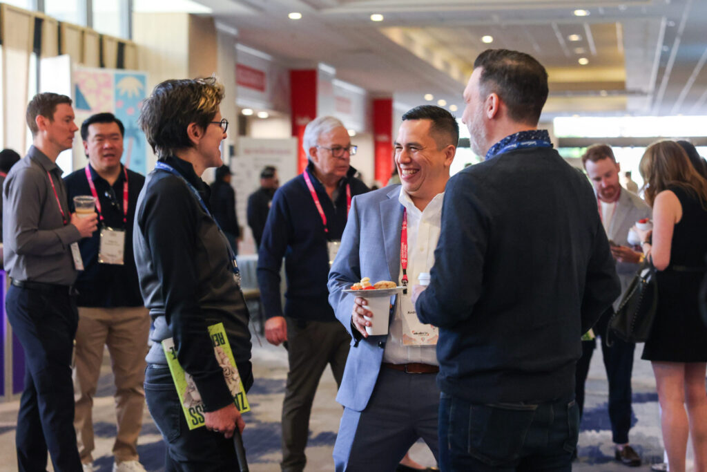 Image of Attendees Networking