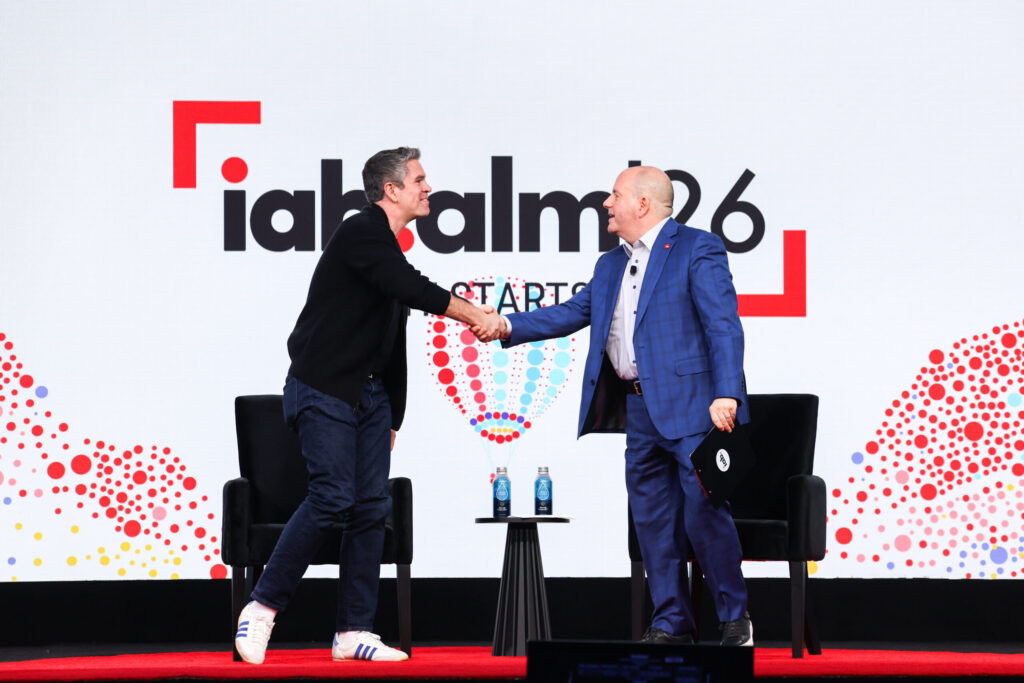 Image of Andrew Casale (President & CEO of Index Exchange) and David Cohen (CEO of IAB)
