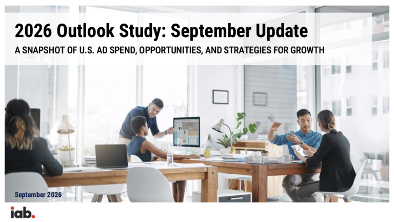 2026 Outlook Study: September Update, A Snapshot of U.S. Ad Spend, Opportunities, and Strategies for Growth